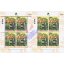 130 Jahre Thai-Briefmarken;120 Jahre Thailndisches Rotes Kreuz -KB(II) SET-(**)