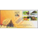 20 years Luang Prabang on the World Heritage List of UNESCO -FDC(I)-