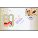 60th Anniversary of Diplomatic Relations with Turkey -FDC(I)-