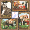 80th birthday of King Bhumibol (III): The kings first white elephant (MNH)