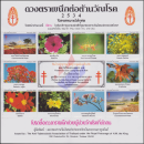 Anti-Tuberc. Foundation 2534 (1991) -Flower in the Suan Luang Rama IX Park (MNH)