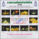 Anti-Tuberculosis Foundation, 2548 (2005) -Night Scene of Bangkok from the birthday celebration SM the king- (MNH)