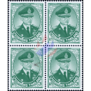 Definitive: King Bhumibol 10th SERIES 3B TSB 2.P -BLOCK OF 4- (MNH)