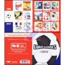 Football Euro 2016: European champions of 1960-2016 -STAMP BOOKLET-