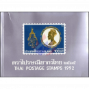 Jahrbuch 1992 der Thailand Post mit den Ausgaben aus 1992 (**)