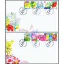 New Year: National Flowers of the ASEAN Member Countries -FDC(I)-