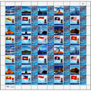PERSONALIZED SHEET: ASEAN Letterboxes and National Flags...