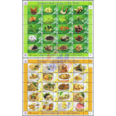 PERSONALIZED SHEET: Herbs and Spices in Thai Cuisine -PS(028-029)- (MNH)