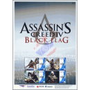 PERSONALIZED SHEET: SICOM/UBISOFT Assassins Creed IV-Black Flag -PS(074)- (MNH)