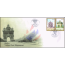 Victory Gate Monument Patuxai -FDC(I)-