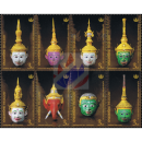 Thai Heritage Conservation: Khon-Masks (I) -CP- (MNH)