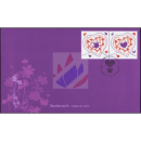 Valentines Day 2014 -WITH FLOWER SCENT FDC(I)-