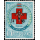 Rotes Kreuz mit schwarzem Aufdruck -2498-