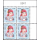 Costumes of the tribes (I) -BLOCK OF 4 CORNER TOP RIGHT- (MNH)