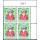 Costumes of the tribes (I) -BLOCK OF 4 CORNER TOP RIGHT- (MNH)