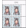 Costumes of the tribes (I) -BLOCK OF 4 CORNER TOP RIGHT- (MNH)