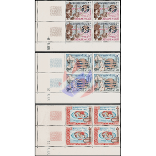 100 years International Telecommunication Union (ITU) -BLOCK OF 4- (MNH)