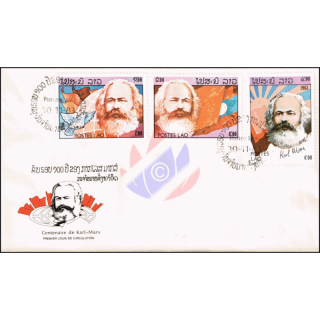 100. Todestag von Karl Marx -FDC(I)-