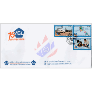 15 years of Insurance Assurances Gnrales du Laos (AGL) -FDC(I)-