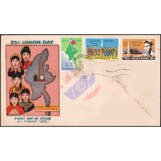 25 Jahre Birmanische Union -FDC(III)-T-