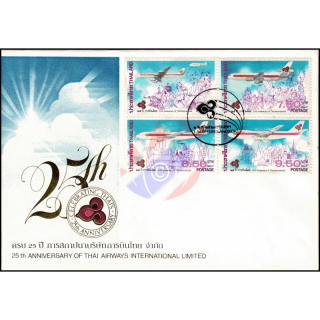 25 Jahre Fluggesellschaft Thai Airways -FDC(I)-I-