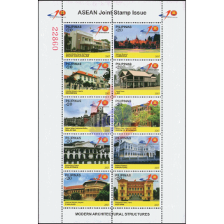 40 Years of ASEAN: Sights -PHILIPPINES KB(I)- (MNH)