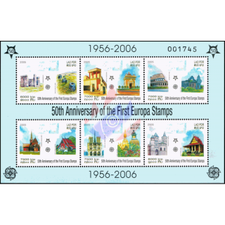 50 years of Europe Stamps (2006) (194) (OFFICIAL ISSUE)