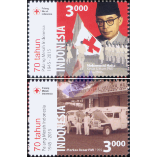 70th Anniversary of Indonesian Red Cross Society 1945-2015 (MNH)