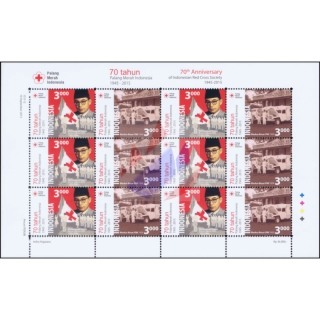 70th Anniversary of Indonesian Red Cross Society 1945-2015 -KB(I)- (MNH)