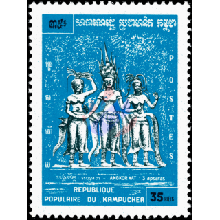 Angkor Wat: Three Apsaras (1063A) (MNH)