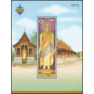 Bangkok 2003: Buddhastatuen in Luangprabang (192)