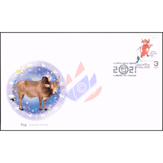 Zodiac 2021: Year of the OX -FDC(I)-