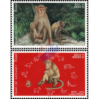 Chinesisches Neujahr: Jahr des Affen
