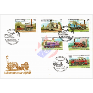 Steam Locomotives -FDC(I)-