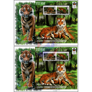 Erhaltung der Tigerpopulation (276A-276B) -FDC(I)-I-
