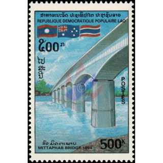 Opening of the Friendship Bridge over the Mekong between Thailand and Laos (MNH)