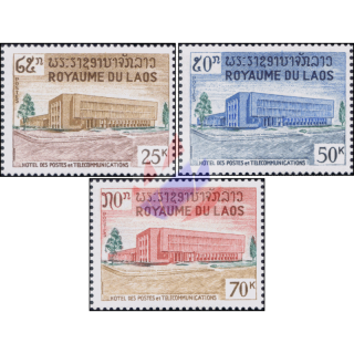 Opening of the new postal and telecommunications office -PERFORATED- (MNH)