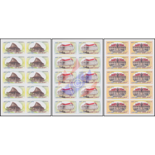 Definitive: Buildings in Vientiane -KB(I)- (MNH)