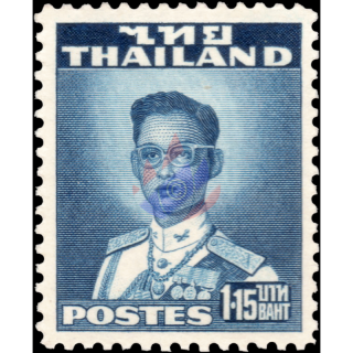 Definitive: King Bhumibol 2nd Series 1.15B (289A) -WATERLOW- (MH/MLH)