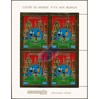 Football World Cup, Germany (1974) (IV) -KB(I) PERFORATED- (MNH)