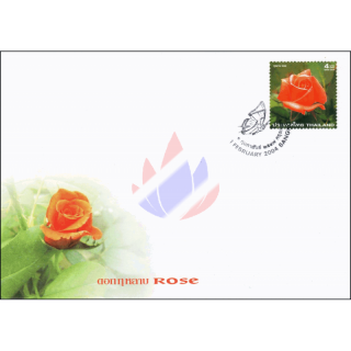 Greeting Stamp 2004: Rose (III) SANDRA -FDC(I)-I-
