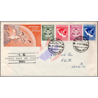 Internationale Briefwoche 1961 -FDC(III)-TG-