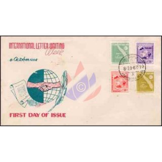 Internationale Briefwoche 1962 -FDC(I)-O-