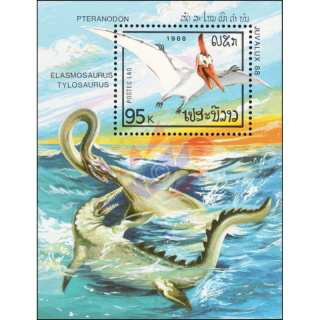 JUVALUX 88, Luxembourg: Prehistoric Animals (122A) (MNH)
