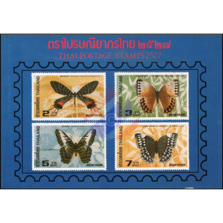 Jahrbuch 1984 der Thailand Post mit den Ausgaben aus 1984 (**)