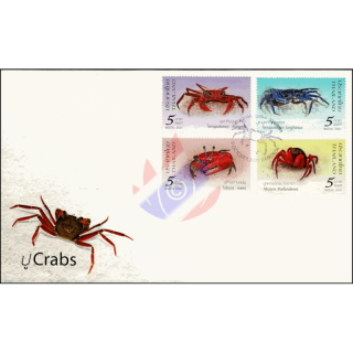 Krebstiere (III): Krabben aus Sdthailand -FDC(I)-