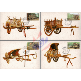 Cultural Heritage: Wooden Carts -MAXIMUM CARDS
