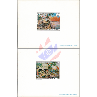 Landscape painting by Ch. Prisayane -DELUXE PROOF- (MNH)