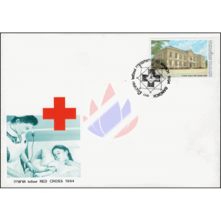 National Red Cross: 80 Years Chulalongkorn-Hospital -FDC(I)-