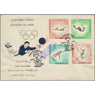 Olympische Sommerspiele, Mexiko -FDC(II)-I-